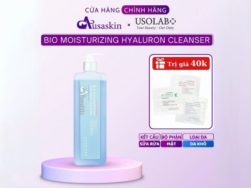 Bio Moisturizing Hyaluron Cleanser chất lượng tại Ausaskin