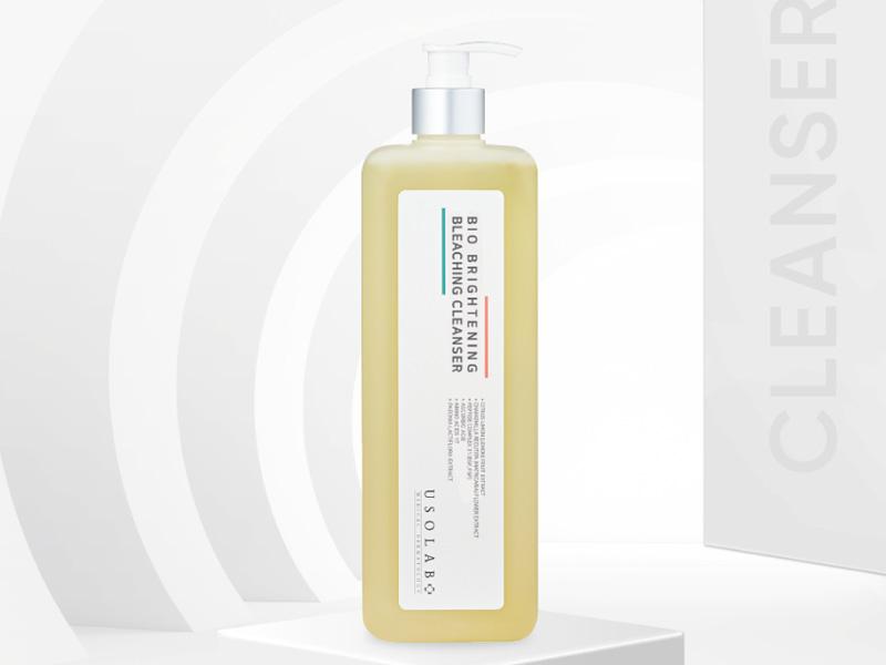 Sữa rửa mặt dịu nhẹ USOLAB Bio Brightening Bleaching Cleaner 1000ml
