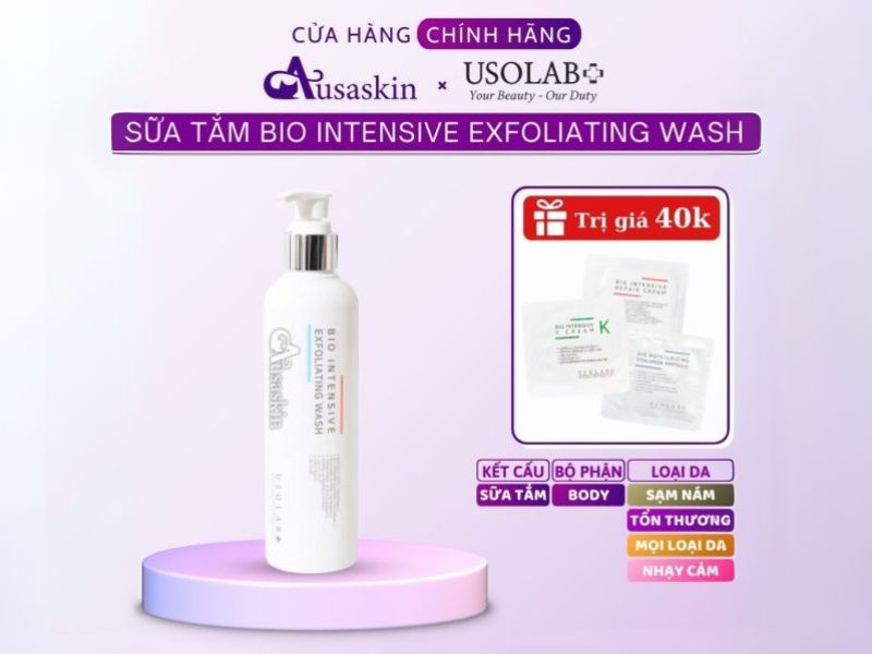 Bio Intensive Exfoliating Wash chứa glycolic acid