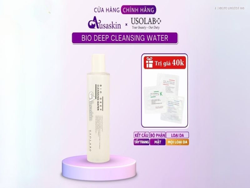 Bio Deep Cleansing Water chất lượng tại AusaSkin
