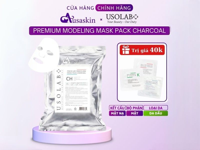 Premium Modeling Mask Pack Charcoal