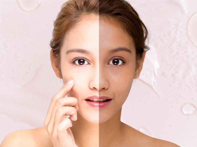 Dầu hoa trà Nhật Bản giúp làm sáng da, đều màu da