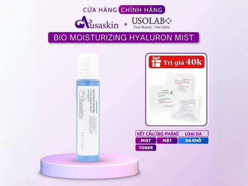 Bio Moisturizing Hyaluron Mist chất lượng, chính hãng tại AusaSkin