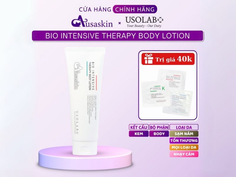 Bio Intensive Therapy Body Lotion mang đến nhiều lợi ích cho sức khỏe làn da
