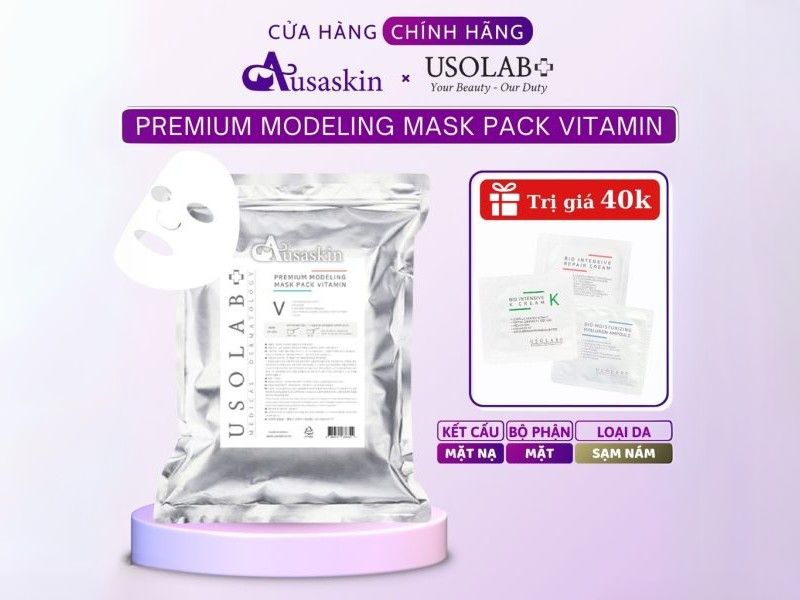Premium Modeling Mask Pack Vitamin C chất lượng, giá tốt tại AusaSkin