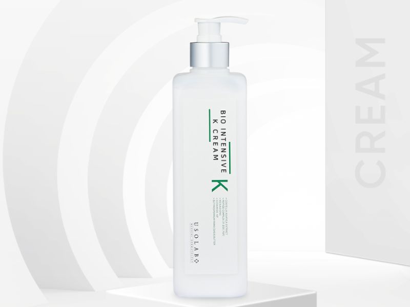 Kem USOLAB 500ml Bio Intensive K Cream – Dưỡng ẩm sâu, phục hồi và làm sáng da hiệu quả