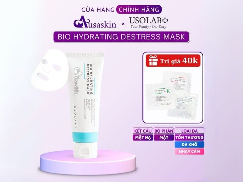 Chọn mua mặt nạ USOLAB Bio Hydrating Destress chính hãng tại AusaSkin