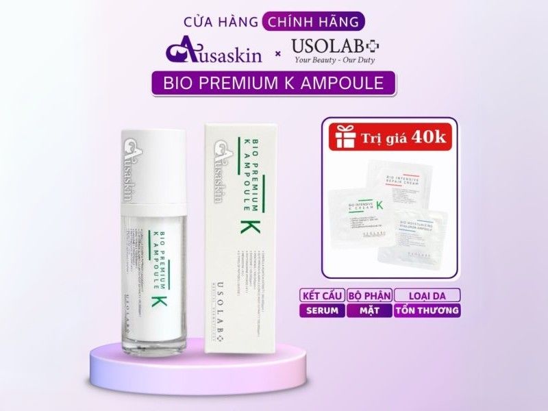 Bio Premium K Ampoule chất lượng, chính hãng tại AusaSkin