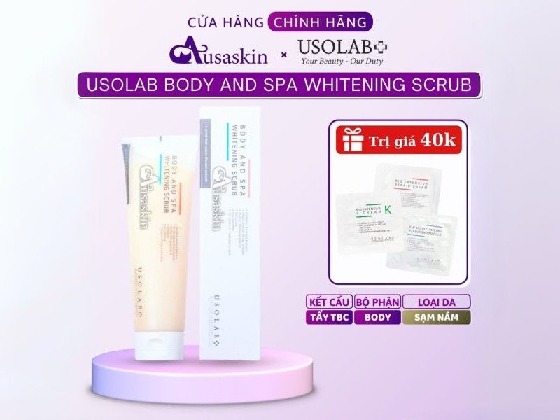 Body And Spa Whitening Scrub chính hãng, giá tốt tại AusaSkin