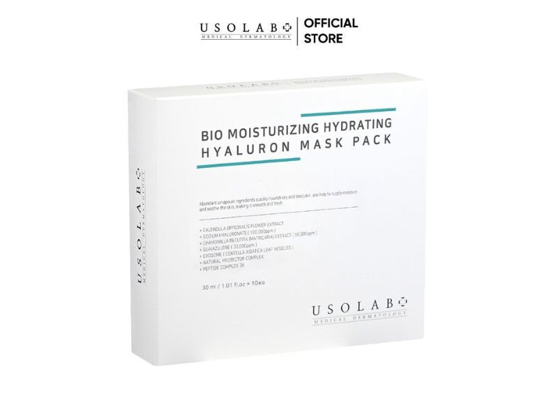 Bio Moisturizing Hydrating Hyaluron Mask Pack
