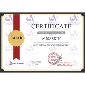 CHỨNG NHẬN AUSASKIN - HANA HP GROUP-Palab