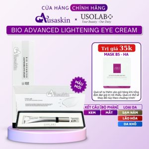 Kem Mắt Giảm Quầng Thâm Bọng Mắt USOLAB 25ml Bio Advanced Lightening Eye Cream