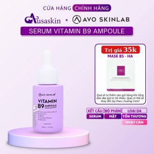 Serum Vitamin B9 Ampoule Cho Da Tổn Thương Nhạy Cảm