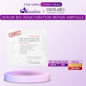 Sample Tinh Chất Serum 1.2ml USOLAB Phục Hồi Chống Lão Hóa Bio Renaturation Repair Ampoule