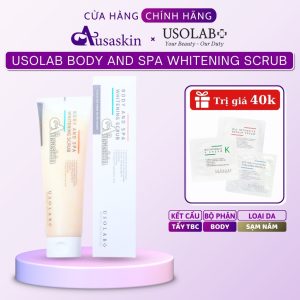 Tẩy Tế Bào Chết Body USOLAB 200ml Làm Trắng Dưỡng Ẩm Body And Spa Whitening Scrub