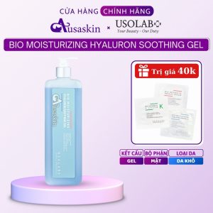 Gel Dưỡng Ẩm Cho Da Khô USOLAB 1000ml Bio Moisturizing Hyaluron Soothing Gel Điện Di Lạnh Cho Spa