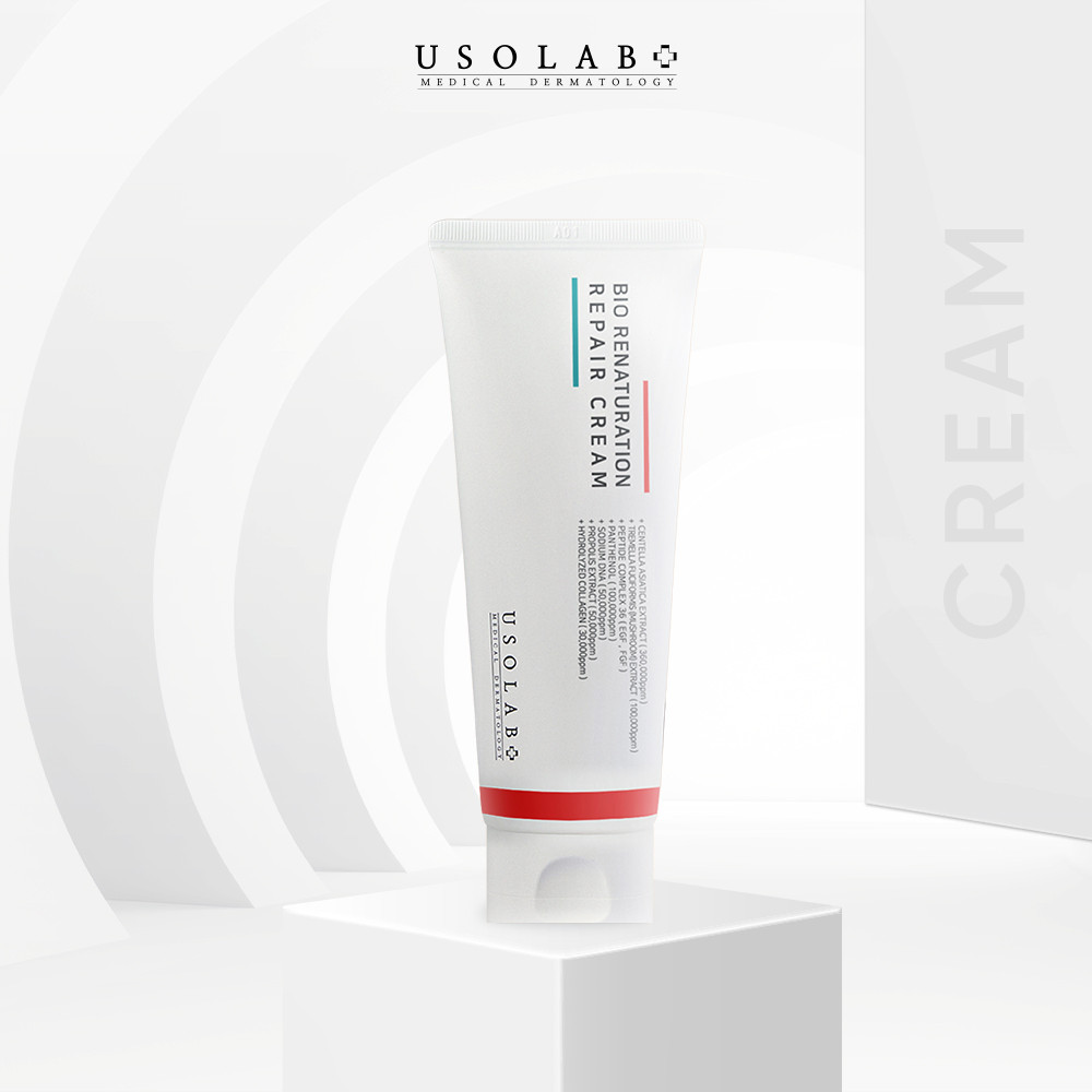 Kem Dưỡng Phục Hồi, Chống Lão Hóa USOLAB 250ml Bio Renaturation Repair Cream - Ảnh 2