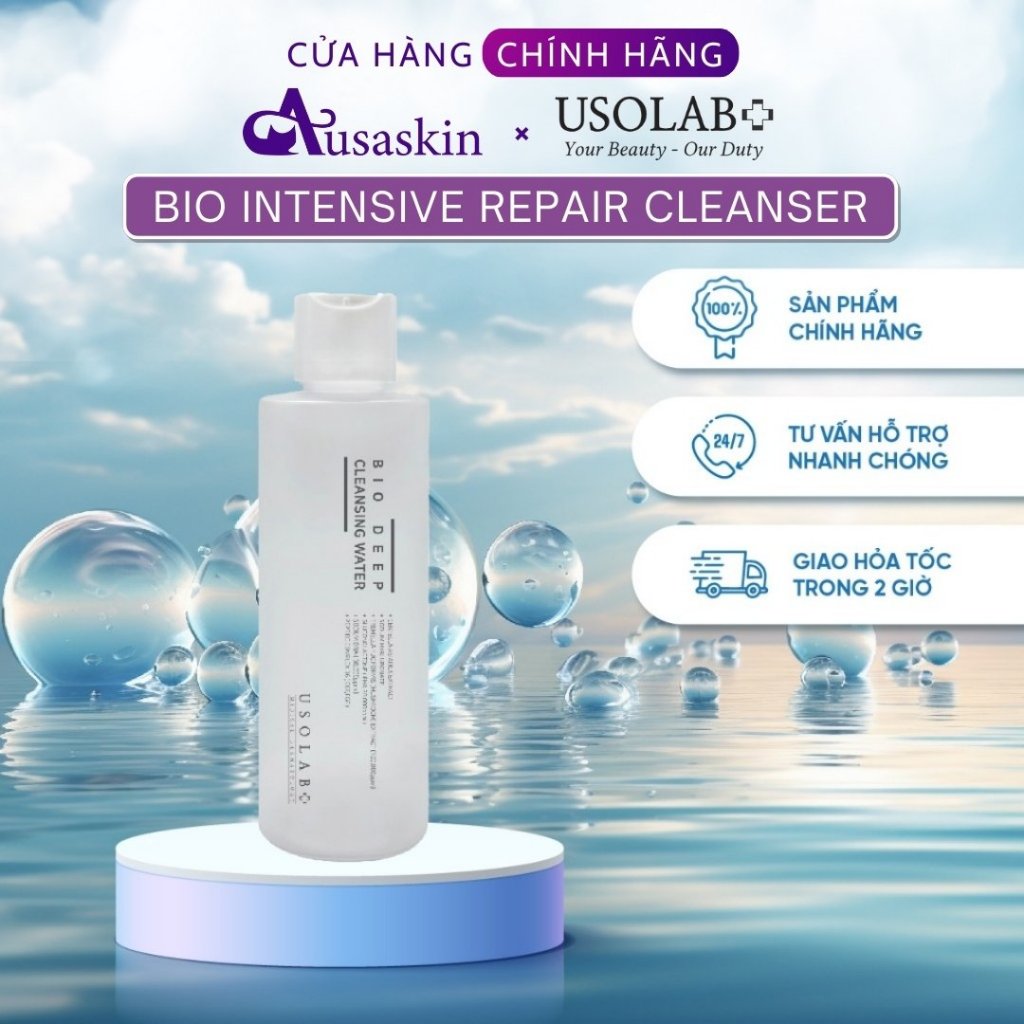 Nước Tẩy Trang USOLAB 200ml Bio Deep Cleansing Water Giúp Làm Sạch Sâu, Mềm Mịn Cho Mọi Loại Da - Ảnh 2