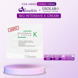 Sample Kem K USOLAB 1.2ml Làm Dịu, Phục Hồi Da Sau Xâm Lấn Tổn Thương