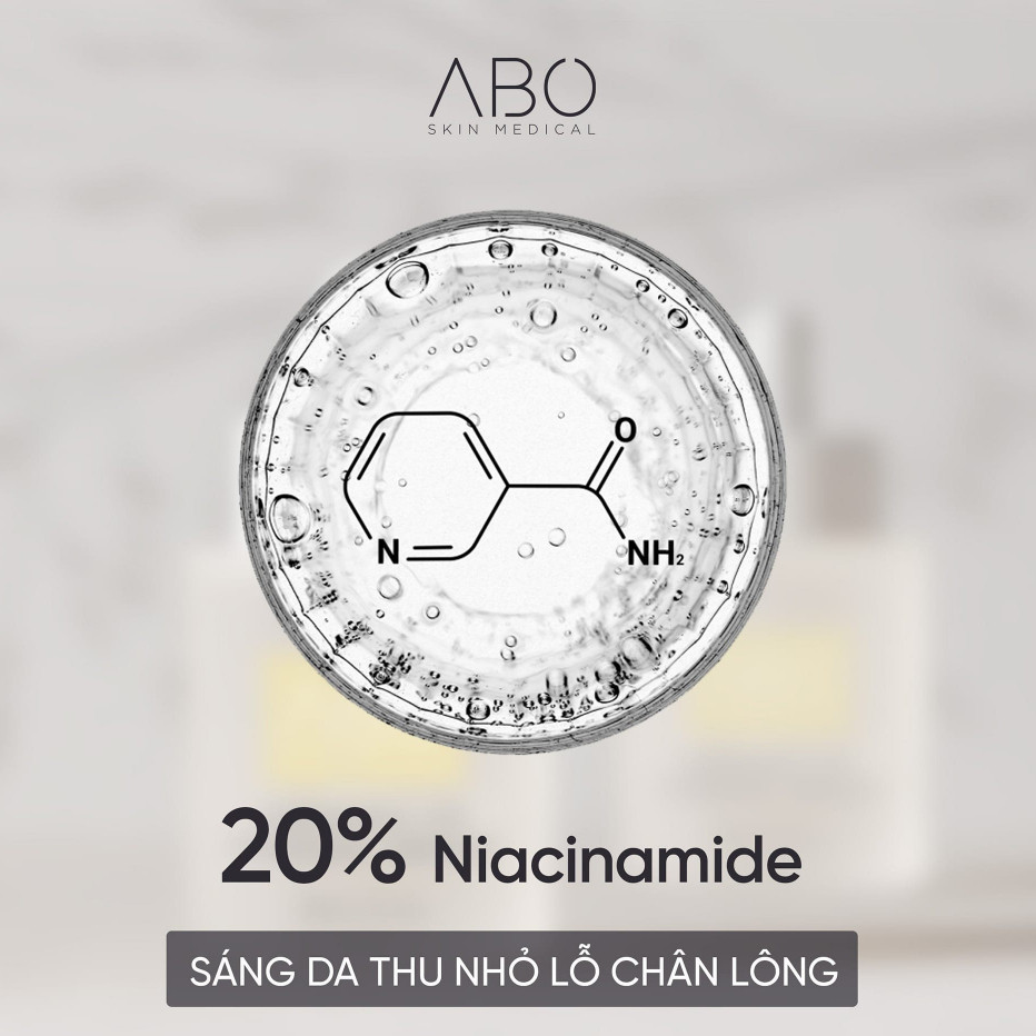 Tinh Chất Serum Trắng Da ABO 30ml Niacinamide 20% Tranexamic Acid Ampoule Mờ Nám Tàn Nhang, Sáng Da, Giảm Thâm Mụn - Ảnh 6