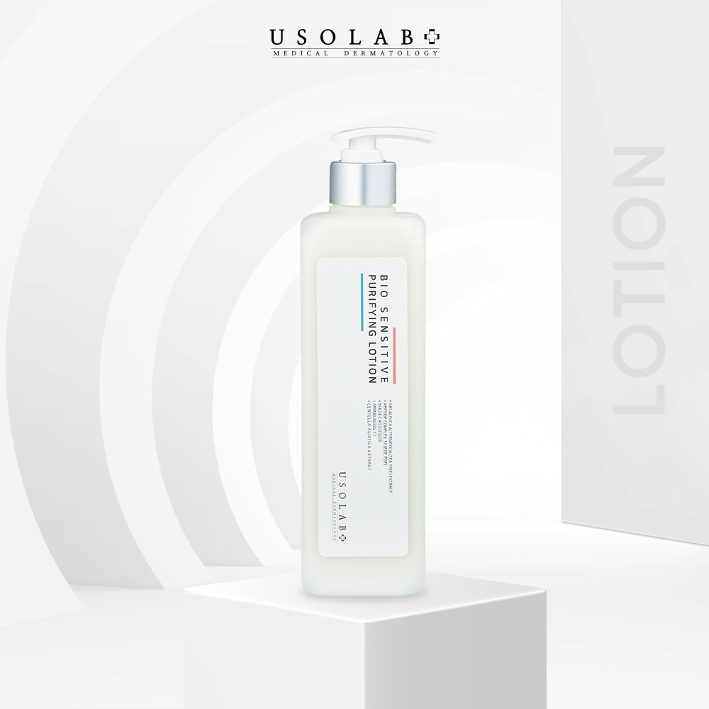 Lotion Cho Da Dầu Mụn USOLAB 500ml Bio Sensitive Purifying Lotion - Ảnh 2