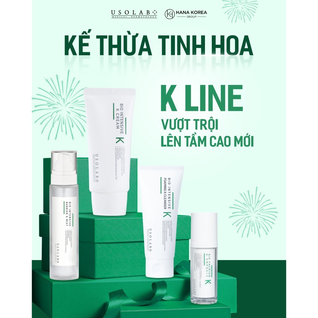 Xịt Khoáng Toner USOLAB 150ml Dịu Da, Phục Hồi Da Sau Tổn Thương Bio Intensive Barrier K Mist - Ảnh 5
