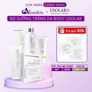 Bộ Dưỡng Trắng Da Body USOLAB