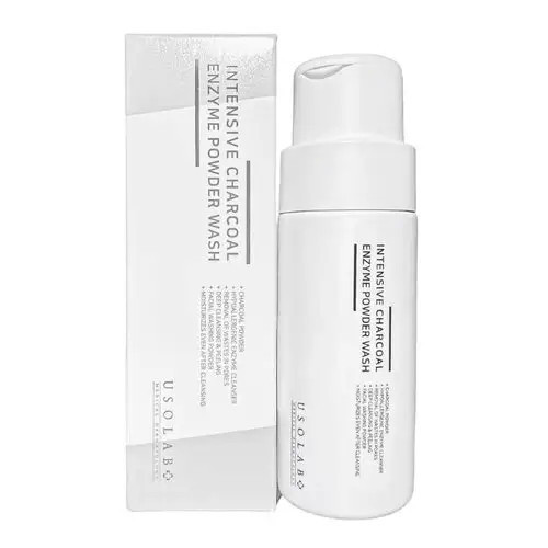 Bột Tẩy Tế Bào Chết Than Hoạt Tính Cho Dầu Mụn USOLAB 50g - Soft Charcoal Enzyme Powder Wash Hút Bã Nhờn Tốt - Ảnh 3