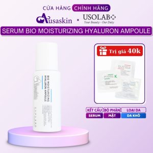Tinh Chất Serum Dưỡng Ẩm USOLAB 50ml Cô Đặc Cấp Ẩm Căng Bóng Da - Bio Moisturizing Hyaluron Ampoule