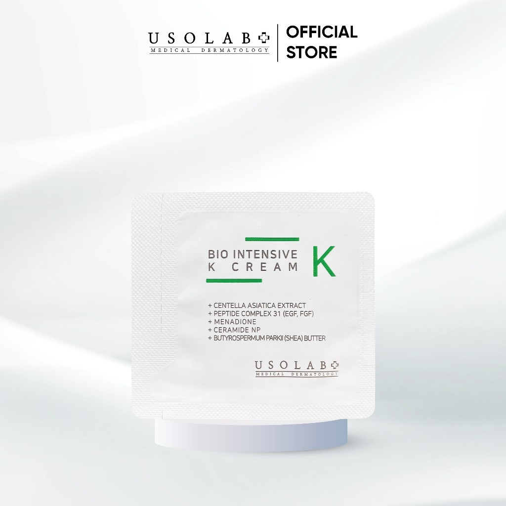 Sample Kem K USOLAB 1.2ml Làm Dịu, Phục Hồi Da Sau Xâm Lấn Tổn Thương - Ảnh 3