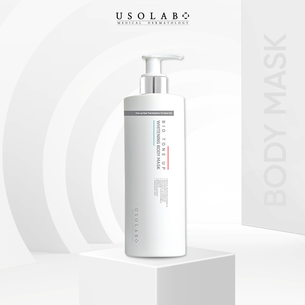 Kem Ủ Kích Trắng Body USOLAB 1000ml Bio Tone Up Whitening Body Mask - Ảnh 2