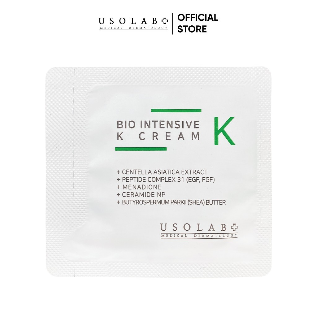 Sample Kem K USOLAB 1.2ml Làm Dịu, Phục Hồi Da Sau Xâm Lấn Tổn Thương - Ảnh 4