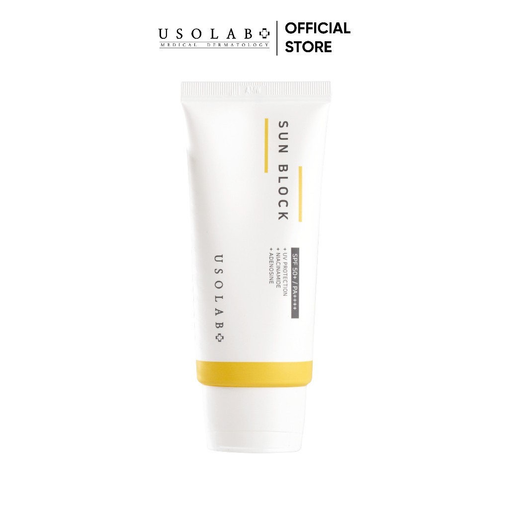 Kem Chống Nắng Dưỡng Trắng USOLAB 50g Cho Mọi Loại Da Sun Block Cream SPF50+/PA++++ - Ảnh 3