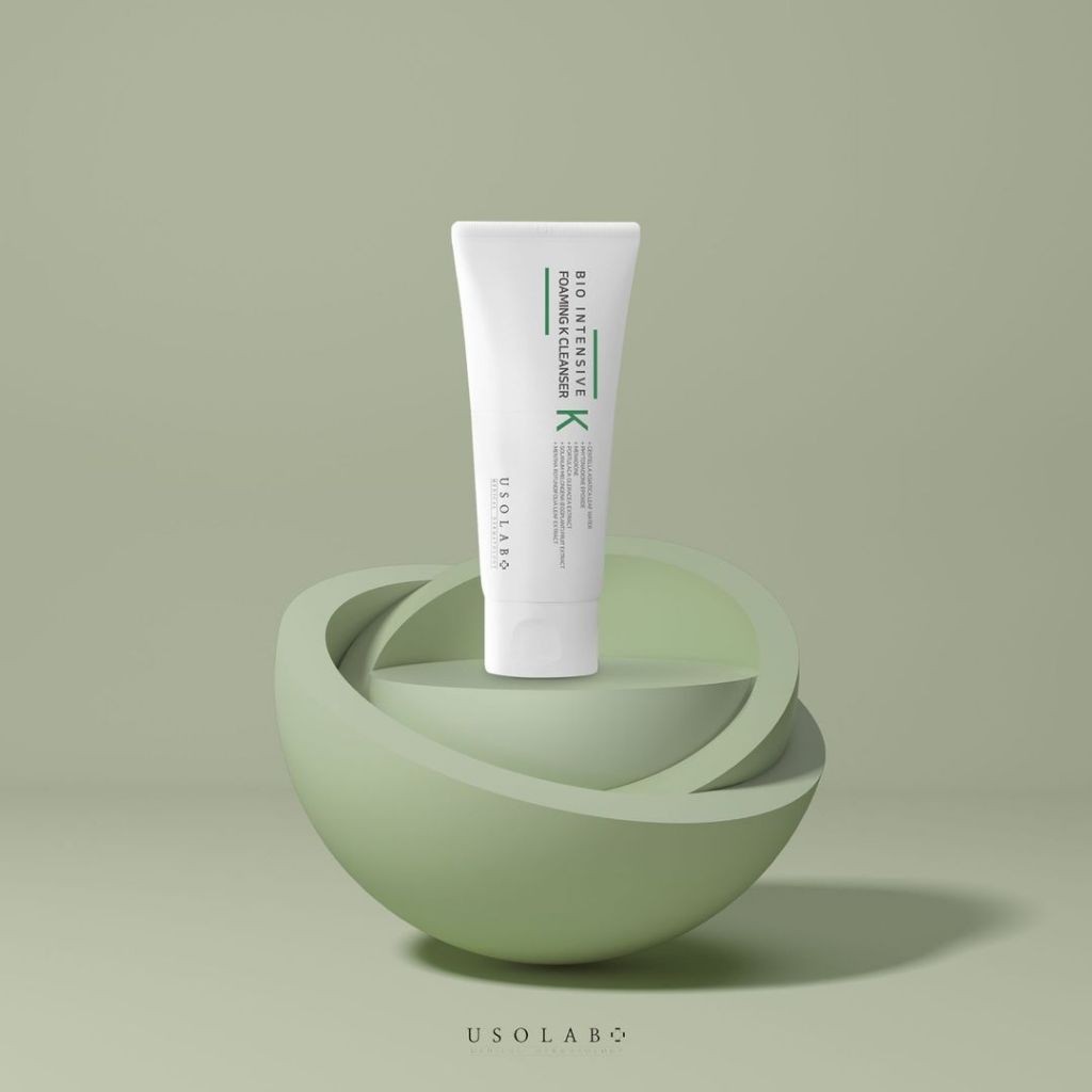 Sữa Rửa Mặt USOLAB Vitamin K 120ml - Phục Hồi Cho Da Nhạy Cảm Tổn Thương Bio Intensive Foaming K Cleanser - Ảnh 4