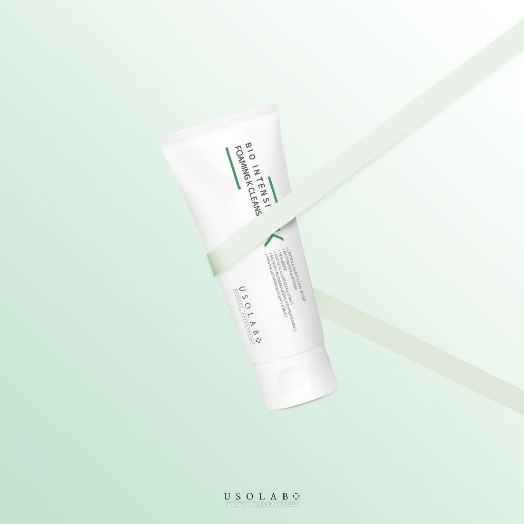 Sữa Rửa Mặt USOLAB Vitamin K 120ml - Phục Hồi Cho Da Nhạy Cảm Tổn Thương Bio Intensive Foaming K Cleanser - Ảnh 5