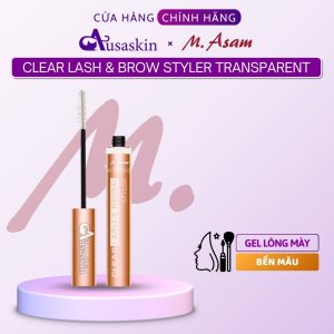 Gel Định Hình Lông Mày Và Mi Trong Suốt M. Asam 7ml Magic Finish Clear Lash & Brow Styler Transparent