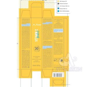 Sữa Dưỡng Làm Sáng Da Vitamin C Tích Hợp Chống Nắng SPF 30 M. Asam Vitamin C Protect Protective Fluid SPF 30