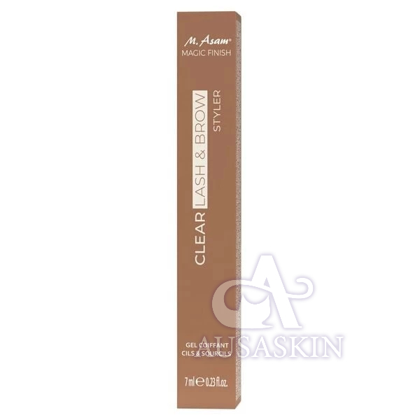 Gel Định Hình Lông Mày Và Mi Trong Suốt M. Asam 7ml Magic Finish Clear Lash & Brow Styler Transparent - Ảnh 2