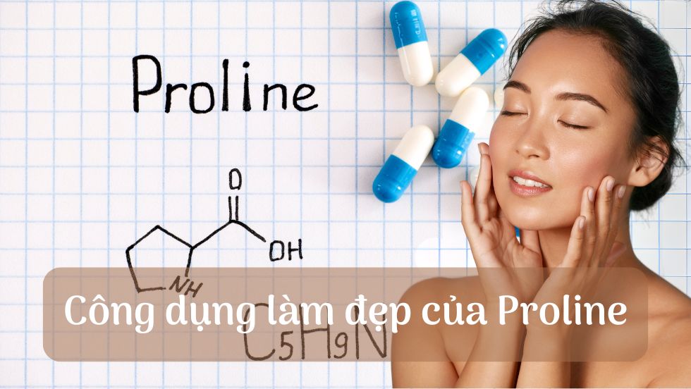 Công dụng làm đẹp của Proline