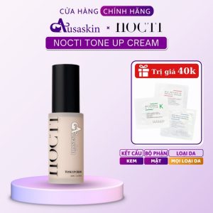 Kem Dưỡng Kiêm Kem Nền Nâng Tone Da NOCTI Tone Up Cream 30ml