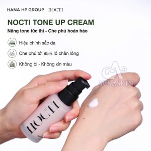 Kem Dưỡng Kiêm Kem Nền Nâng Tone Da NOCTI Tone Up Cream 30ml