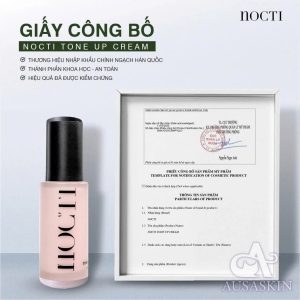 Kem Dưỡng Kiêm Kem Nền Nâng Tone Da NOCTI Tone Up Cream 30ml