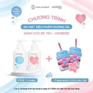 Sữa tắm và lotion cho bé USOBEBE
