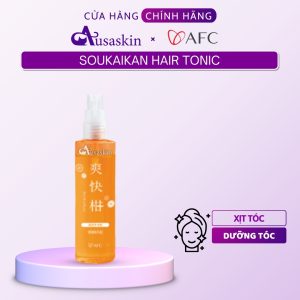 Xịt Dưỡng Tóc SOUKAIKAN Hair Tonic 120ml Giúp Tóc Mọc Nhanh, Chắc Khỏe